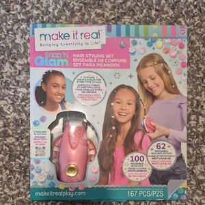 Make It Real Snap 'N Glam Hair Styling Set